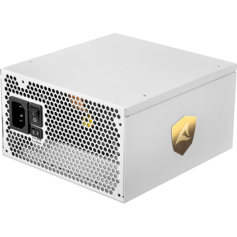 Load image into Gallery viewer, Sharkoon rebel p30 gold white modulaire 1000 watt voeding (wit, 1x 12vhpwr, 4x pcie)
