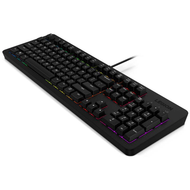 Chargez l'image dans la visionneuse de la galerie, Lenovo legion k310 rgb gaming toetsenbord (zwart, us lay-out (qwerty), membraan, 100%, membraan switch, rgb, usb)
