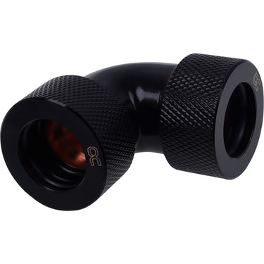 Alphacool eiszapfen 16mm ht fitting l-connector 90° aansluiting (zwart)