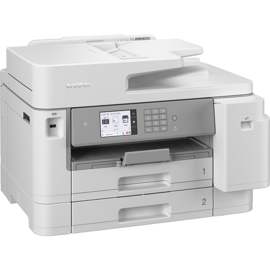 Brother mfc-j5955dw all-in-one inkjetprinter met faxfunctie (grijs, scannen, kopiëren, faxen, lan, wi-fi)