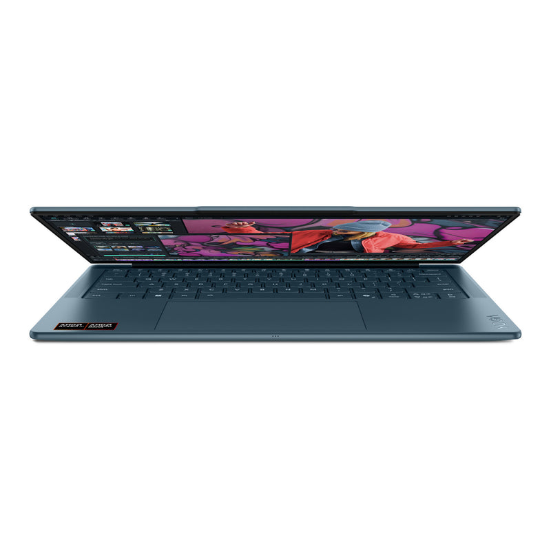 Load image into Gallery viewer, Lenovo yoga slim 7 14akp10 (83jy0083mh) 14 copilot+ laptop (blauwgroen | ryzen ai 7 350 | radeon 860m | 16 gb | 512 gb ssd)

