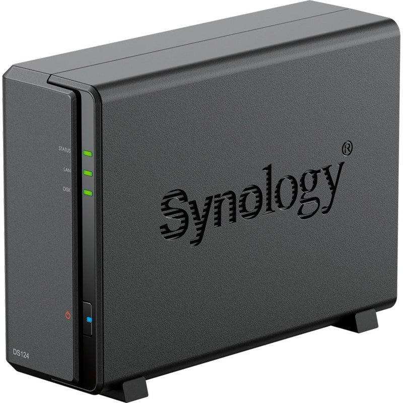 Load image into Gallery viewer, Synology diskstation ds124 nas (zwart, usb-a 3.2 (5 gbit s))
