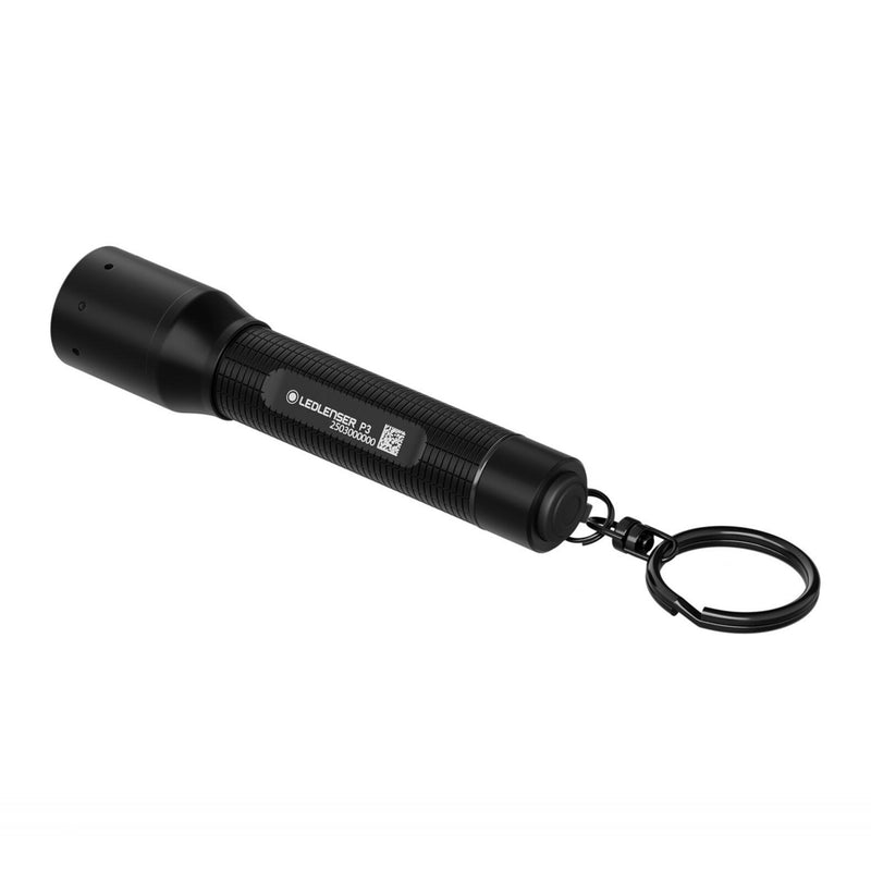 Load image into Gallery viewer, Ledlenser sleutelzaklamp p3 (zwart, 130 lm, 6000-7500k)

