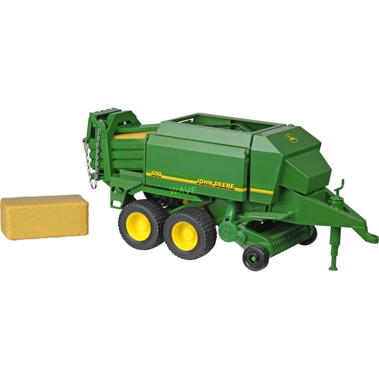 Bruder speelgoed | miniature vehicles - john deere balenpers (02017)