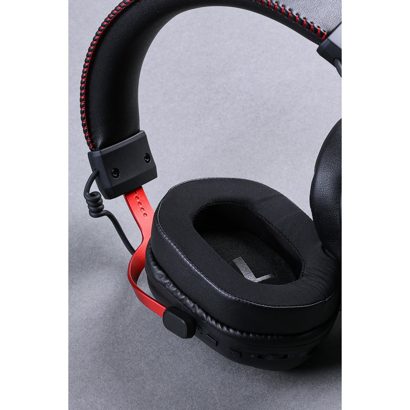 Cargue la imagen en el visor de la galería, Mchose s9 pro wireless over-ear gaming headset (zwart rood, pc laptop playstation switch smartphone, 2.4g bluetooth wired type-c )
