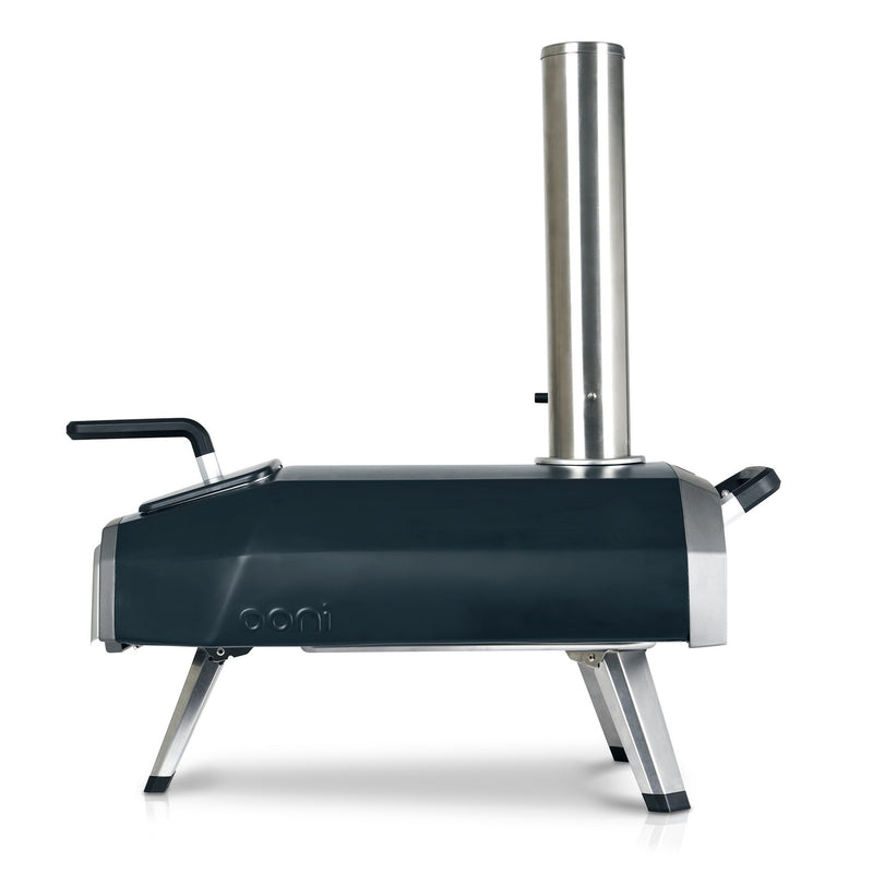 Load image into Gallery viewer, Ooni karu 2 multi-fuel pizza oven pizzaoven (zwart roestvrij staal, 12'' pizza, hout, houtskool en gas)
