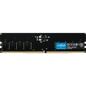 Crucial 16 gb ddr5-4800 (1x 16 gb) werkgeheugen (zwart, ct16g48c40u5)