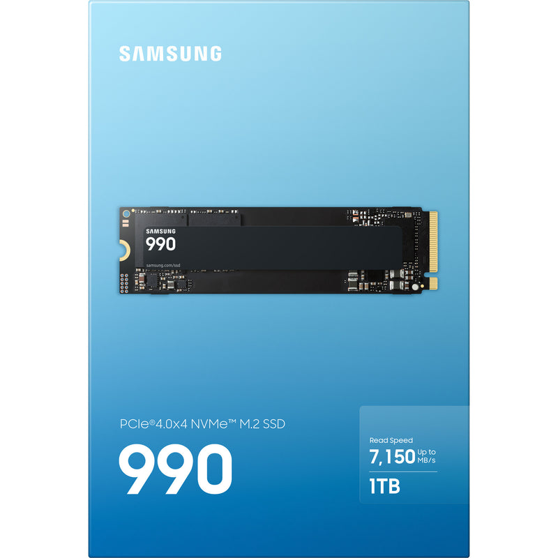 Afbeelding laden in galerijviewer, Samsung 990 1 tb ssd (mz-v9v1t0bw, pcie gen 4.0 x4, nvme 2.0)
