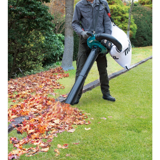 Makita accu bladzuiger bladblazer dub363zv 2x18v (blauw zwart, accu niet inbegrepen)