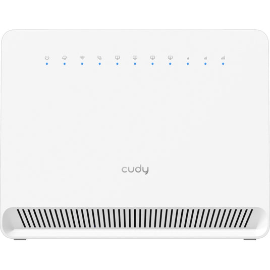 Cudy ac1200 wi-fi 4g lte-cat6 gigabit router lt700v mesh router (wit, mesh, app, nano simslot)