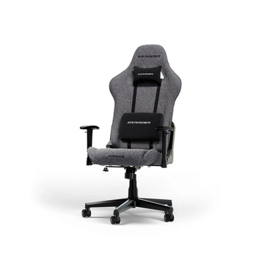 Dxracer prince l grey fabric gamestoel (grijs)