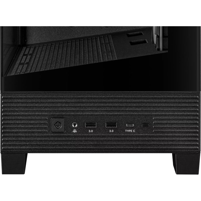 Load image into Gallery viewer, Asus a31 plus midi tower behuizing (zwart | 2x usb-a | 2x usb-c | tempered glass)

