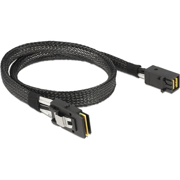 Load image into Gallery viewer, Delock mini sas hd sff-8643 > mini sas sff-8087, 0,5m kabel (zwart, 83388)
