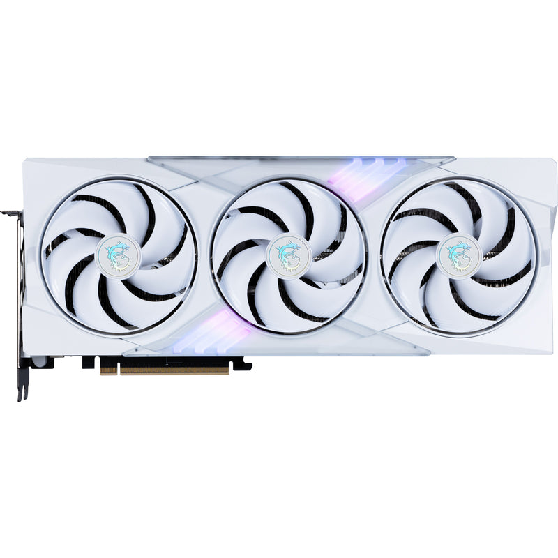 Chargez l'image dans la visionneuse de la galerie, Msi geforce rtx 5070 ti gaming trio oc white grafische kaart (wit, 3x displayport, 1x hdmi 2.1, dlss 4)
