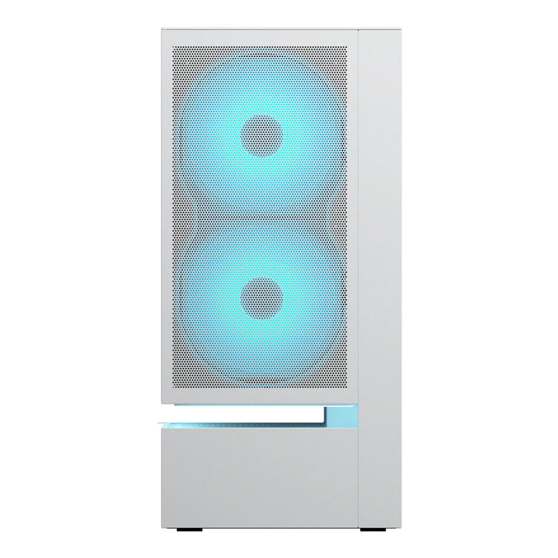 Load image into Gallery viewer, Cougar cfv235 mesh midi tower behuizing (wit | 2x usb-a | 1x usb-c | rgb | tempered glass)
