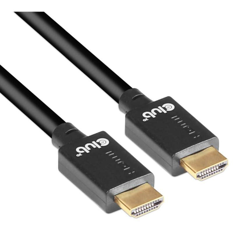 Load image into Gallery viewer, Club 3d ultra high speed hdmi 2.1 gecertificeerde kabel male-male (zwart, 1,5 meter, 4k 120hz, 8k 60hz, 48 gbps)
