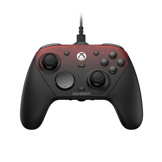 Gamesir g7 pro tri-mode - shadow ember gamepad (zwart donkerrood, xbox series x|s, xbox one, pc, android, steam)