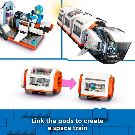 Lego city - modulair ruimtestation constructiespeelgoed (60433)