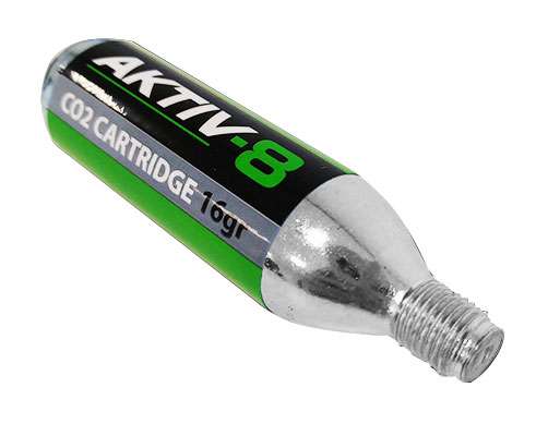 Load image into Gallery viewer, Aktiv-8 co2 cartridge 16g with thread
