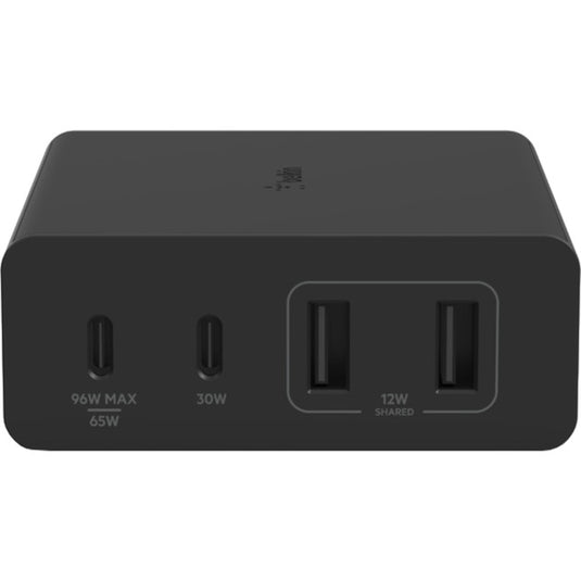 Belkin boostcharge pro 4-poorts gan wandlader (zwart, 108w)