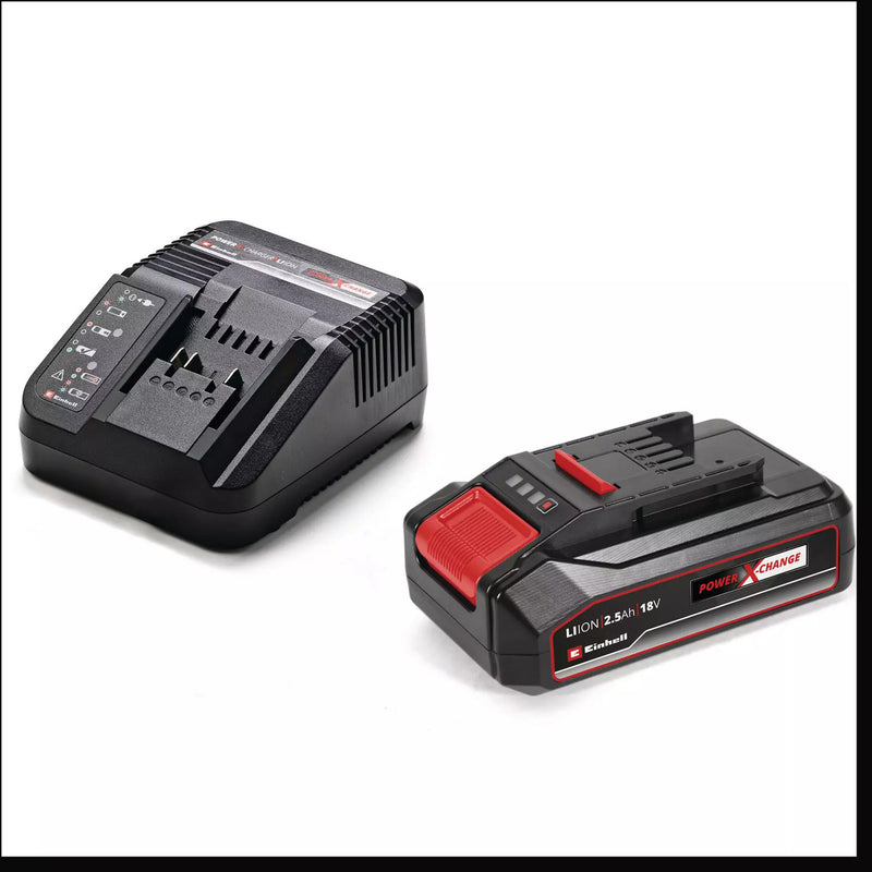 Load image into Gallery viewer, Einhell ge-ps 18 15 li bag kit accu mini kettingzaag snoeizaag (zwart rood, 1x 2.5 ah power x-change accu en oplader inbegrepen)
