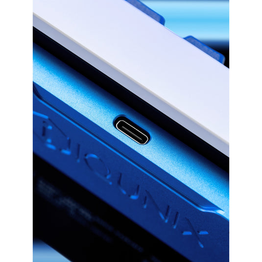 Iqunix ez60 magnetic switch gaming he keyboard (zwart, us lay-out (qwerty), gateron star trail, 60%, rgb, double shot pbt keycaps)