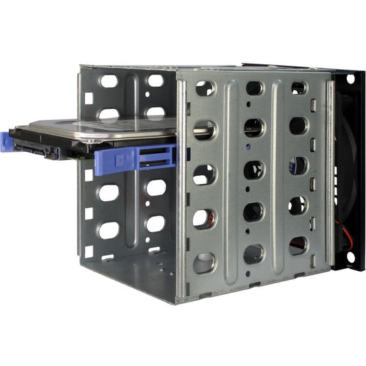 Inter-tech 4u 4129l rack behuizing (zwart | 2x usb-a)