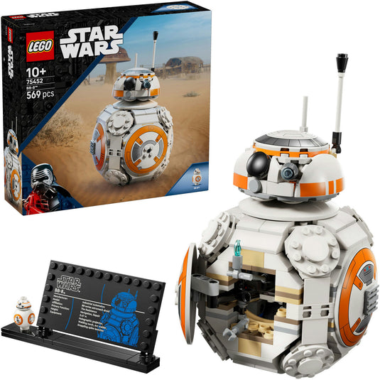 Lego star wars - bb-8 astromech droid constructiespeelgoed (75452)