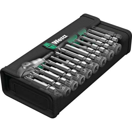 Wera 8100 sa 6 zyklop speed-ratelset 1 4 gereedschapsset (28-delig)