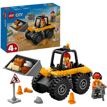 Lego city - gele wiellader constructiespeelgoed (60450)