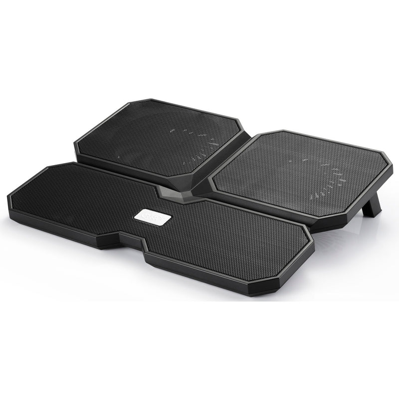 Load image into Gallery viewer, Deepcool multi core x6 laptopkoeler (zwart, 2x usb 2.0)
