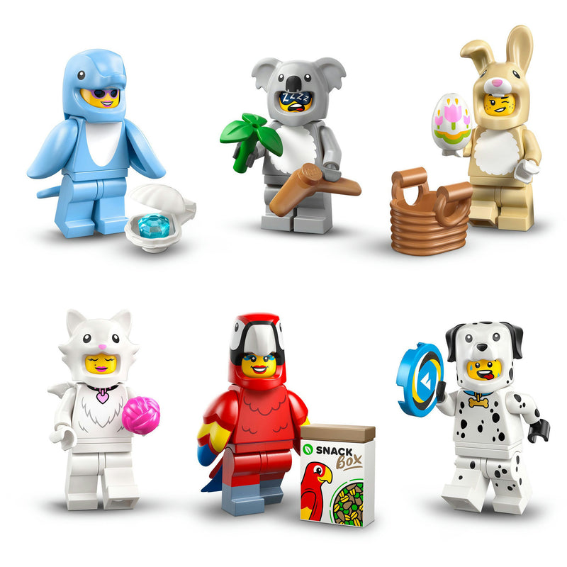 Load image into Gallery viewer, Lego minifigures - serie 28: dierenkostuum constructiespeelgoed (71051)
