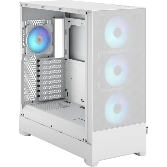 Fractal design pop xl air rgb big tower behuizing (wit | 2x usb-a | rgb | tempered glass)