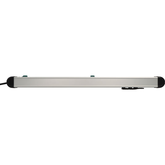 Brennenstuhl premium-alu-line stekkerdoos 12-voudig stekkerdoos (zwart zilver)