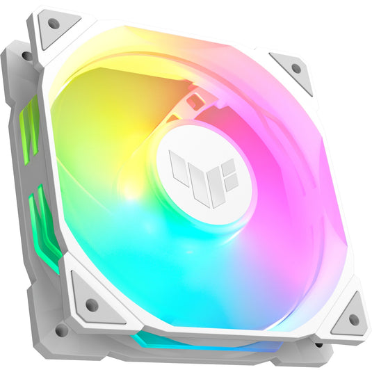 Asus tuf gaming tr120 argb reverse case fans (wit, 3 stuks, 120 x 120 x 28 mm)