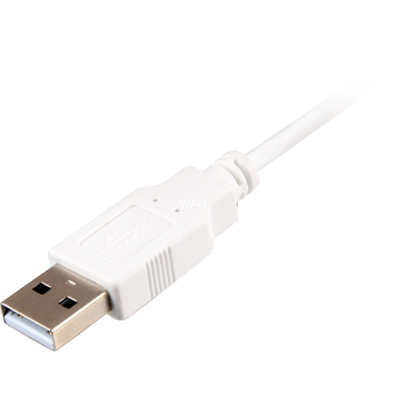 Load image into Gallery viewer, Sharkoon usb-a 2.0 > micro usb-b kabel (wit, 1 meter)
