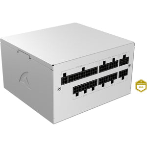 Sharkoon rebel p20 gen2 modulaire 850 watt voeding (wit, 1x 12v-2x6, 3x pcie)