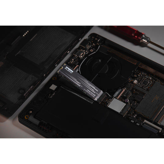 Klevv cras c910g 2 tb ssd (zwart, k02tbm2sp0-10g, pcie gen 4.0 x4, nvme 2.0)