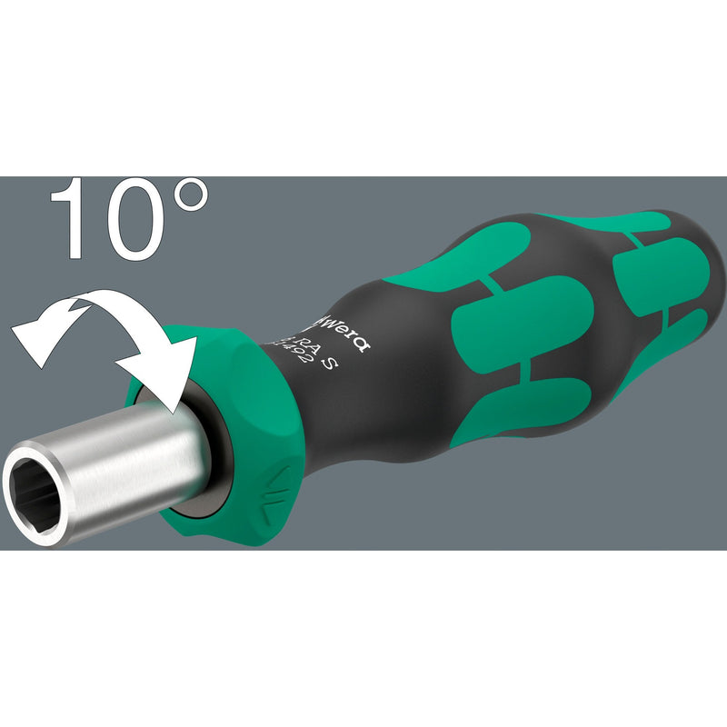 Load image into Gallery viewer, Wera kraftform kompakt 838 ra s imperial set 1 bitset (zwart groen, 14‑delig)
