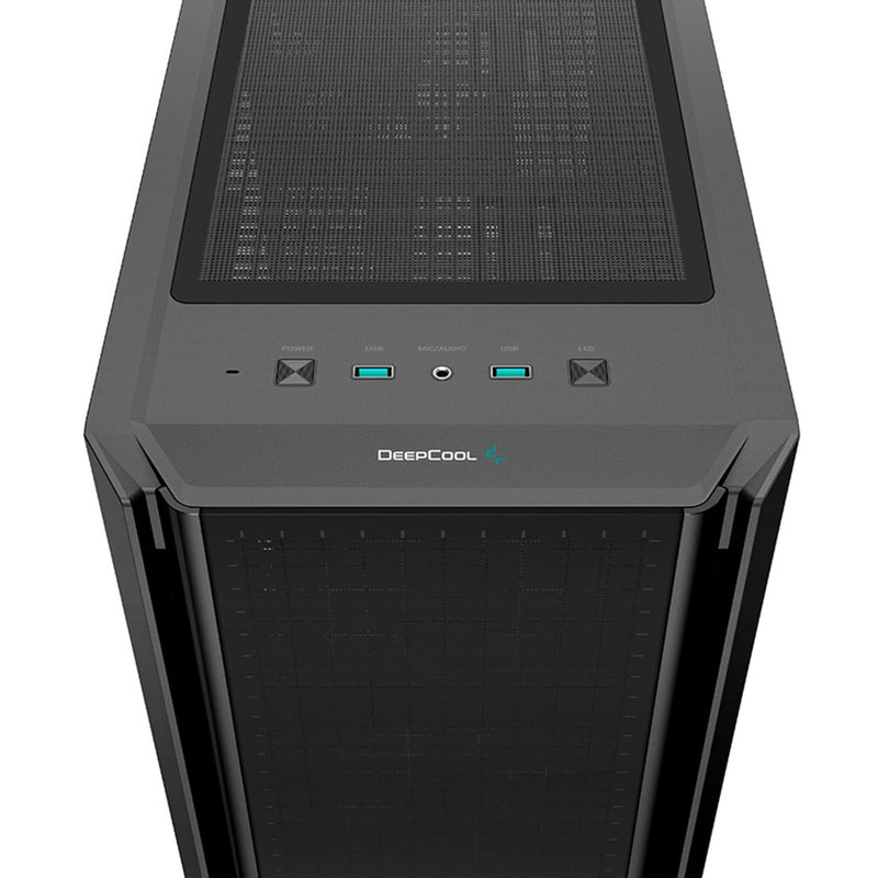 Load image into Gallery viewer, Deepcool cg540 midi tower behuizing (zwart | 2x usb-a | window)
