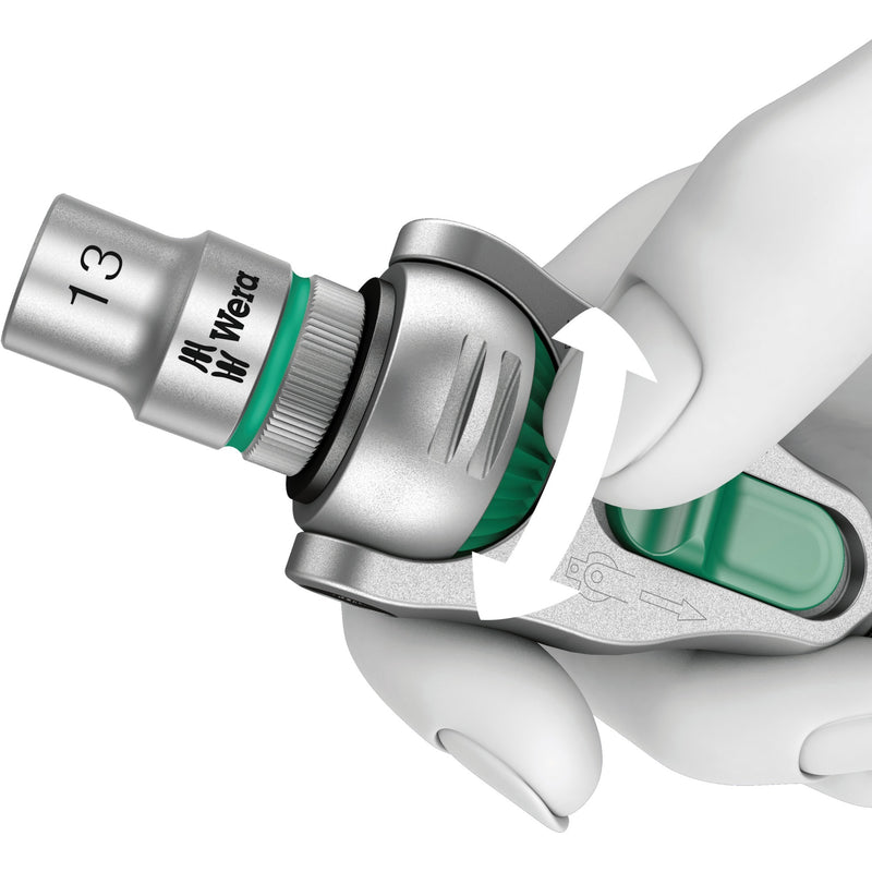 Load image into Gallery viewer, Wera 8100 sa 6 zyklop speed-ratelset 1 4 gereedschapsset (28-delig)
