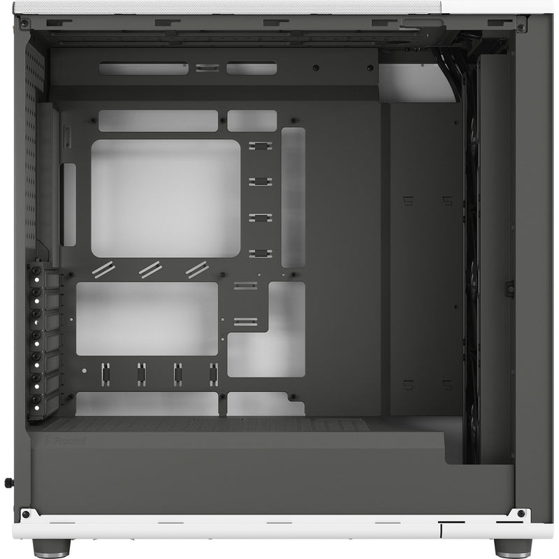 Cargue la imagen en el visor de la galería, Fractal design north xl rc chalk white tg clear midi tower behuizing (wit houtkleur | 2x usb-a | 1x usb-c | tempered glass)
