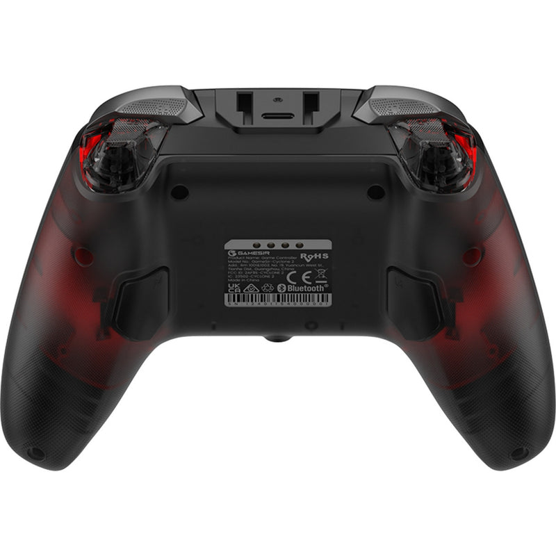 Chargez l'image dans la visionneuse de la galerie, Gamesir cyclone 2 multiplatform controller - shadow black (zwart rood, usb 2,4 ghz bluetooth, switch, android, ios, pc)
