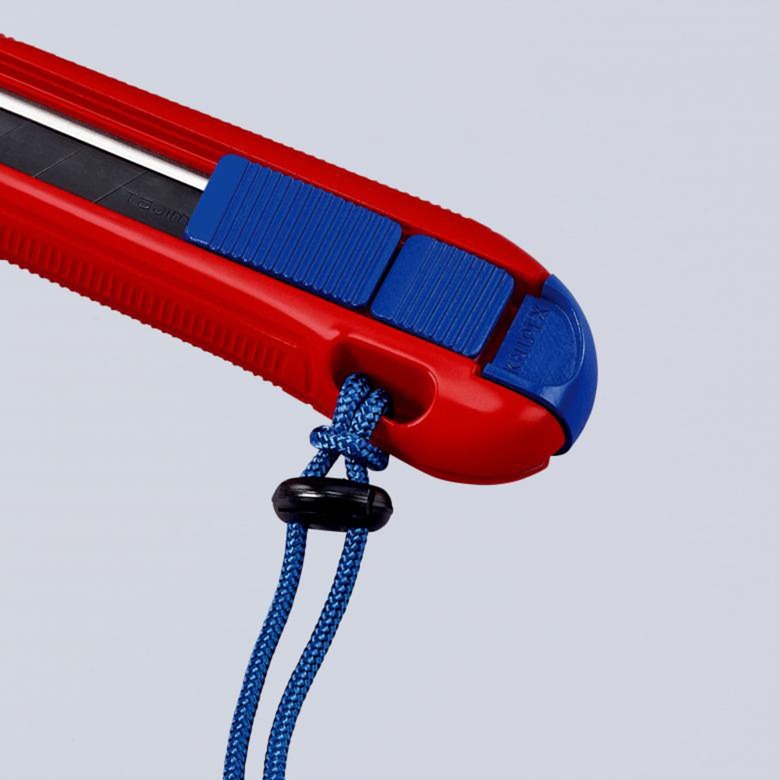ギャラリービューアに画像をロードする, Knipex cutix universele mes stanleymes (rood blauw, incl. 2 mesbladen)
