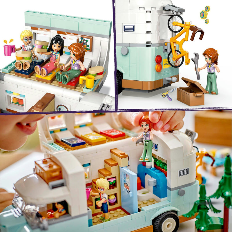 Afbeelding laden in galerijviewer, Lego friends - camperavontuur met vrienden constructiespeelgoed (42663)
