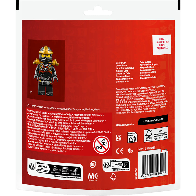 Chargez l'image dans la visionneuse de la galerie, Lego ninjago 30723 ninja coles auto
