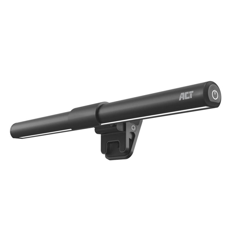 Load image into Gallery viewer, Act connectivity dimbare clip-on laptop led-lichtbalk led-bar (zwart, usb-voeding, 3000k-6500k)
