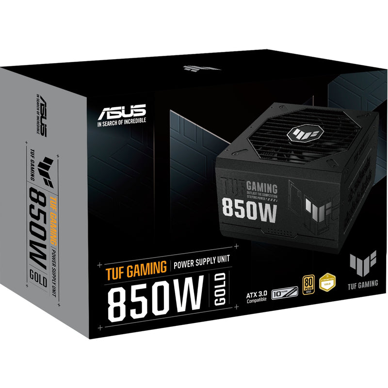 Load image into Gallery viewer, Asus tuf gaming gold modulaire 850 watt voeding (zwart, 1x 12v-2x6, 3x pcie)
