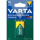 Varta direct energy e-block (9-volt) oplaadbare batterij