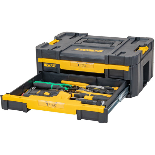 Dewalt dwst1-70706 stevige gereedschapskoffer tstak - dwst1-70706
